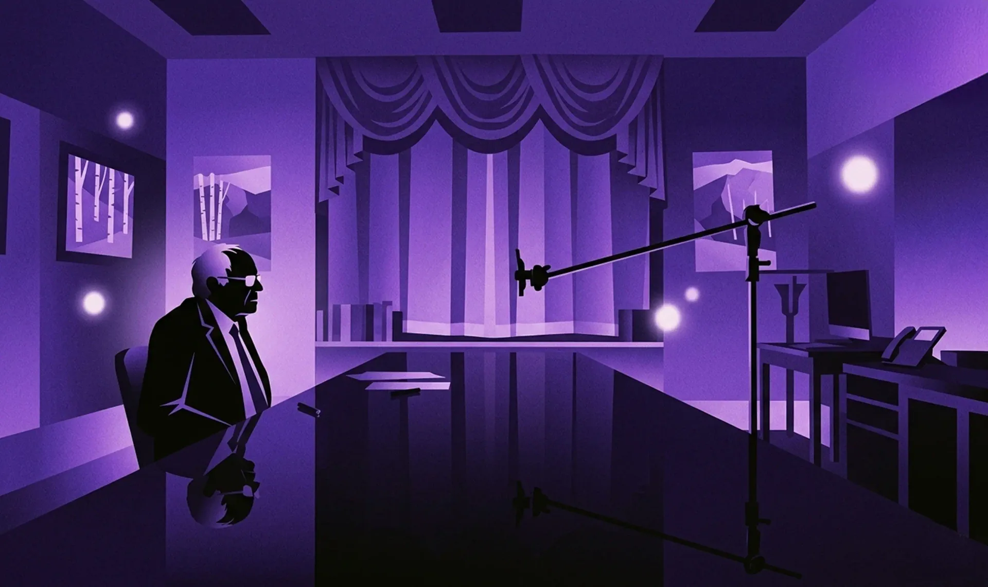Senator Bernie Sanders sits talking with the AI chatbot Claude in a viral video about privacy and AI that reached 4 million views on YouTube