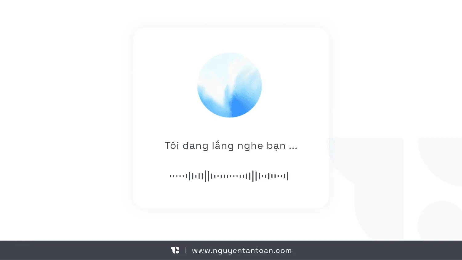 UX illustration of multimodal interaction (voice, pointing, images) in an AI experience.